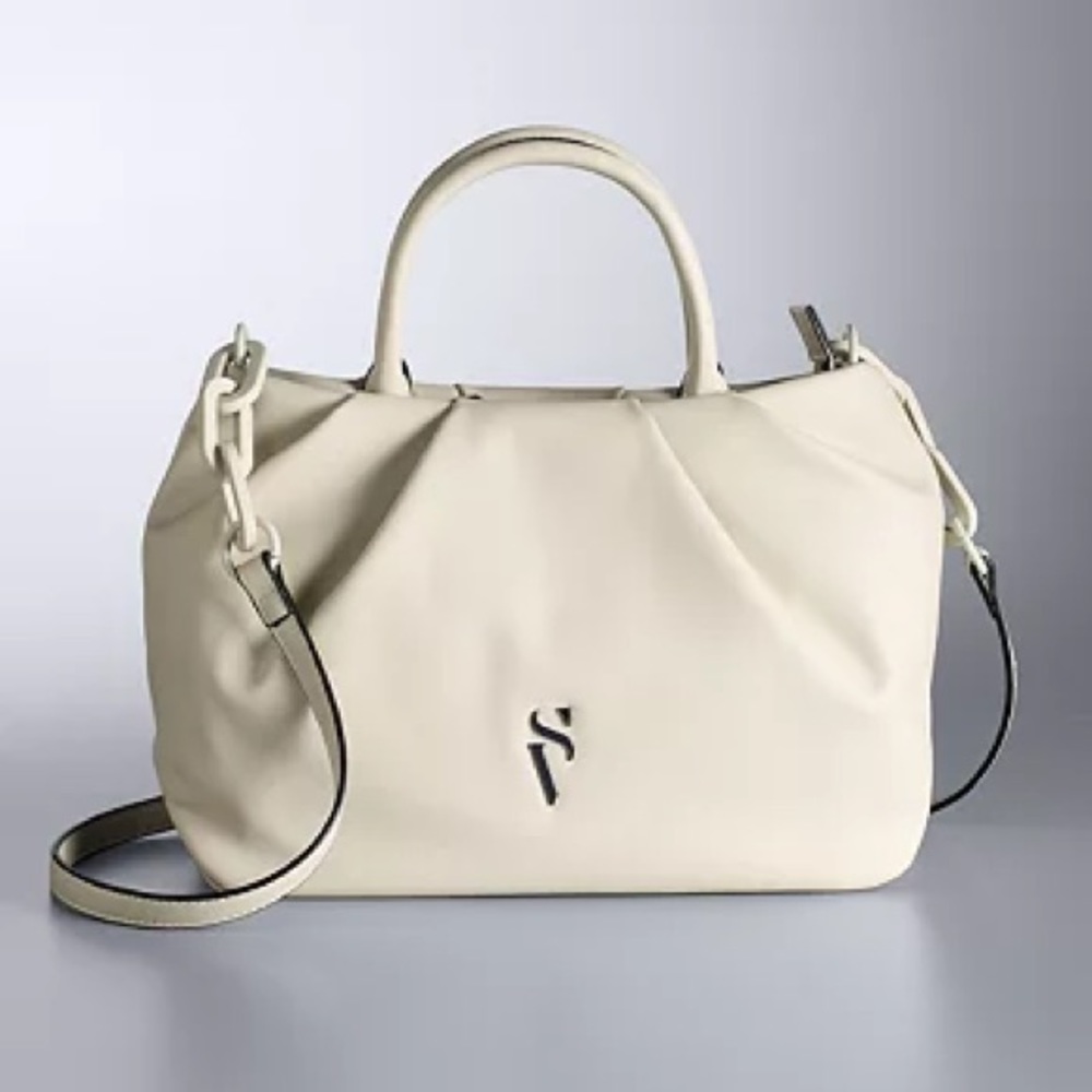 Simply Vera Vera Wang Loxley Satchel Bag
NO SIZE, Silver Spirit